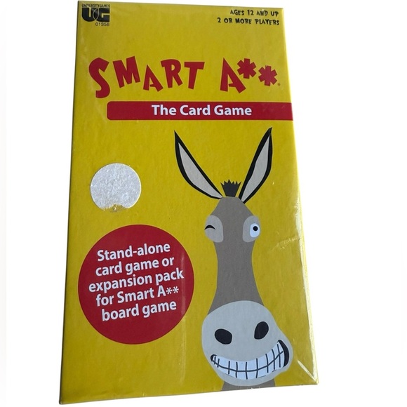 Brand New Sealed University Games Smart A** A Trivia Card Game 2 Or More Players - Picture 1 of 7